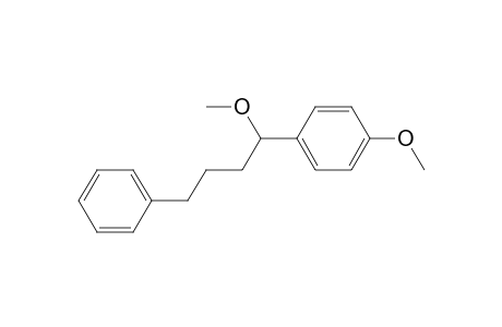 1-Methoxy-1-(4-methoxyphenyl)-4-phenylbutane