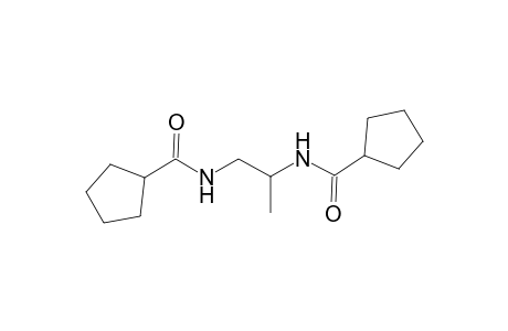 N-{2-[(cyclopentylcarbonyl)amino]propyl}cyclopentanecarboxamide