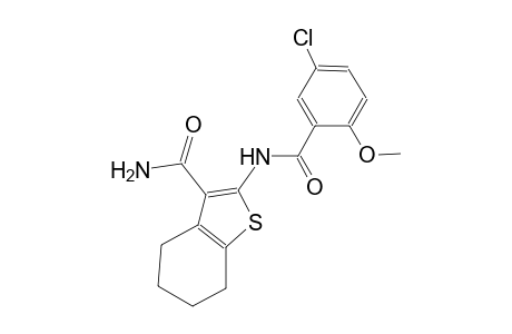 benzo[b]thiophene-3-carboxamide, 2-[(5-chloro-2-methoxybenzoyl)amino]-4,5,6,7-tetrahydro-