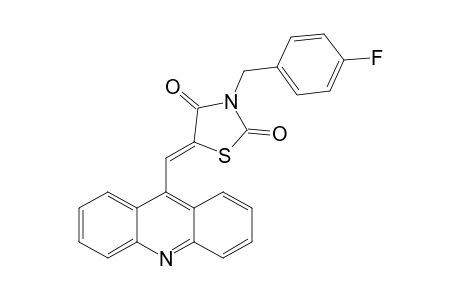 5-Acridin-9-yl-methylene-3-(4-fluoro-benzyl)-thiazolidine-2,4-dione
