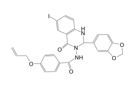 4-(allyloxy)-N-(2-(1,3-benzodioxol-5-yl)-6-iodo-4-oxo-1,4-dihydro-3(2H)-quinazolinyl)benzamide