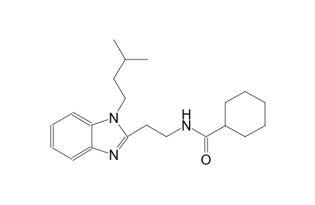 cyclohexanecarboxamide, N-[2-[1-(3-methylbutyl)-1H-benzimidazol-2-yl]ethyl]-