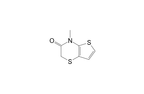 4-Methyl-4H-thieno[3,2-b][1,4]thiazin-3-one