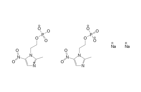 2-METHYL-5-NITROIMIDAZOLE-1-ETHANOL, PHOSPHATE (ESTER)