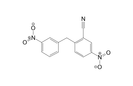 6-(3'-Nitrobenzyl)-3-nitrobenzonitrile