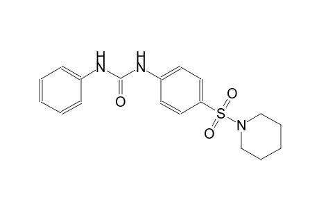 N-phenyl-N'-[4-(1-piperidinylsulfonyl)phenyl]urea