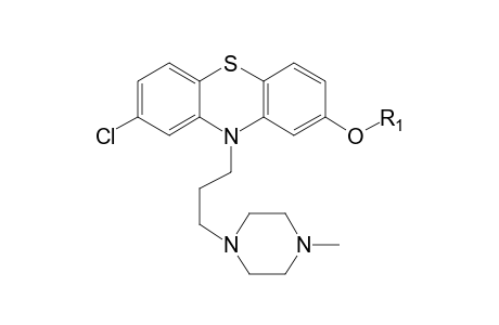 Prochlorperazine-M (HO-glucuronide) MS2