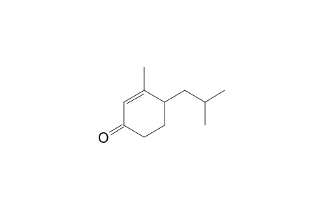 3-Methyl-4-(2-methylpropyl)-1-cyclohex-2-enone