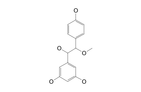 SMIGLABROL;THREO-5-[1-HYDROXY-2-(4-HYDROXYPHENYL)-2-METHOXYETHYL]-BENZENE-1,3-DIOL