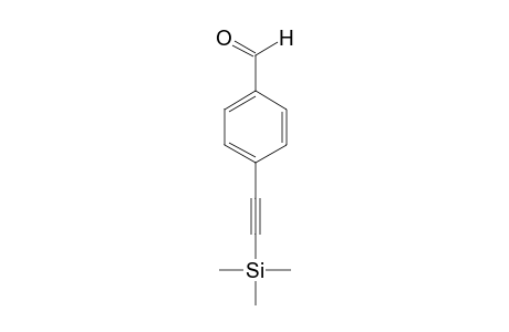 4-[(Trimethylsilyl)ethynyl]benzaldehyde