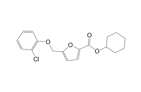 cyclohexyl 5-[(2-chlorophenoxy)methyl]-2-furoate