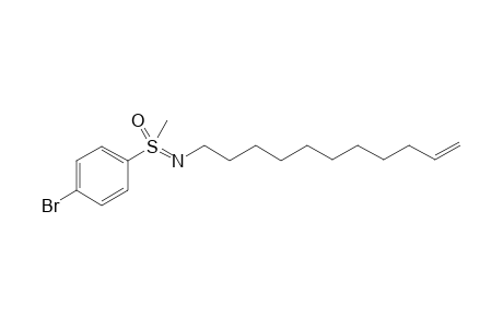 N-(11-Undecenyl)-S-(4-bromophenyl)-S-methyl sulfoximine