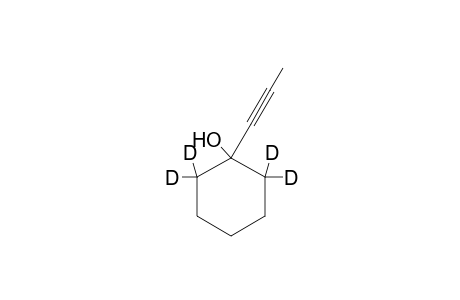 1-(Prop-1'-ynyl)-2,2,6,6-tetradeuteriocyclohexan-1-ol