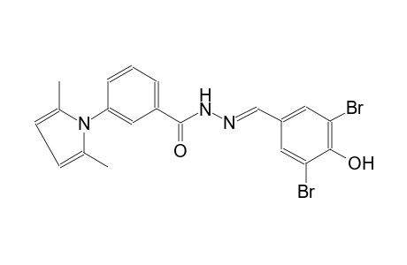 benzoic acid, 3-(2,5-dimethyl-1H-pyrrol-1-yl)-, 2-[(E)-(3,5-dibromo-4-hydroxyphenyl)methylidene]hydrazide
