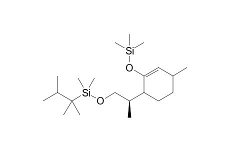 (1' R)-{[6-{2'-{[Dimethyl(1",1",2"-trimethylpropyl)silyl]oxy}-1'-methylethyl}-3-methylcyclohex-1-en-1-yl]oxy}trimethylsilane