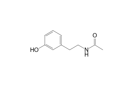 N-[2-(3-hydroxyphenyl)ethyl]acetamide