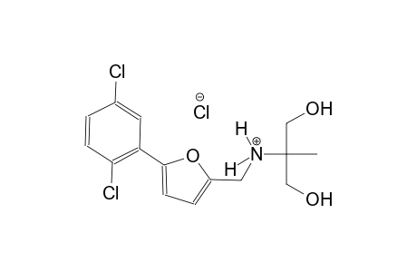 2-furanmethanaminium, 5-(2,5-dichlorophenyl)-N-[2-hydroxy-1-(hydroxymethyl)-1-methylethyl]-, chloride