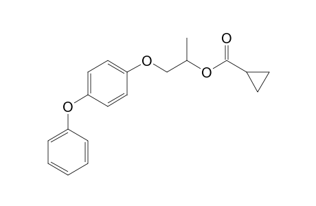 1-Methyl-2-(p-phenoxyphenoxy)ethyl cyclopropanecarboxylate