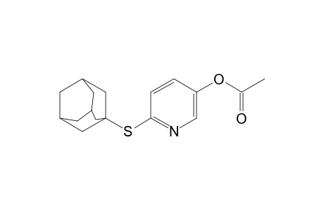 2-(1-Adamantylthio)-5-acetoxypyridine