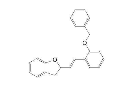 ()-(E)-2-[2-(Benzyloxy)styryl]-2,3-dihydrobenzofuran