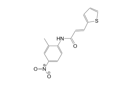 (2E)-N-(2-methyl-4-nitrophenyl)-3-(2-thienyl)-2-propenamide