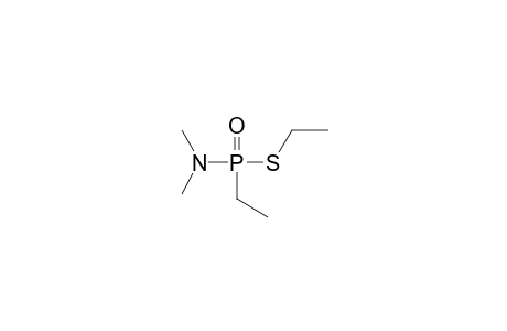 S-ethyl P-ethyl-N,N-dimethylphosphonamidothioate