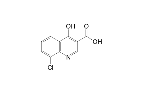 8-chloro-4-hydroxy-3-quinolinecarboxylic acid