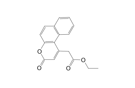 (3-Oxo-3H-benzo[f]chromen-1-yl)-acetic acid ethyl ester