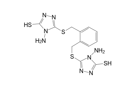 1,2-Bis(4-amino-5-mercapto-1,2,4-triazol-3-ylsulfanyl)benzene