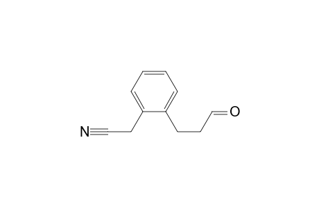 3-[2-(Cyanomethyl)phenyl]propanal