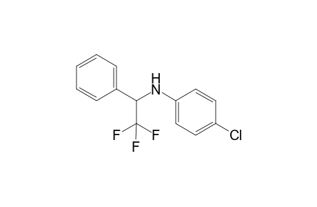 4-Chloro-N-(2,2,2-trifluoro-1-phenylethyl)aniline