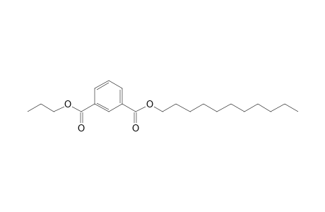 Isophthalic acid, propyl undecyl ester