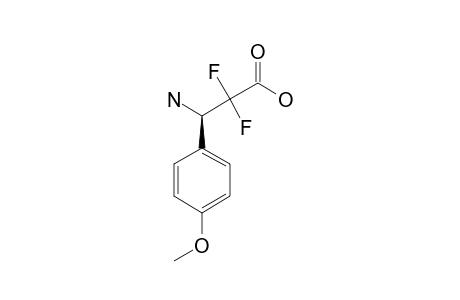 (S)-3-AMINO-2,2-DIFLUORO-3-(PARA-METHOXYPHENYL)-PROPANOIC-ACID