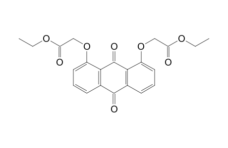 (8-ethoxycarbonylmethoxy-9,10-dioxo-9,10-dihydro-anthracen-1-yloxy)-acetic acid ethyl ester