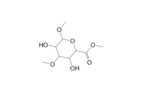 .alpha.-D-Glucopyranosiduronic acid, methyl 3-O-methyl-, methyl ester
