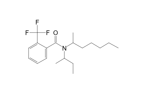 Benzamide, 2-trifluoromethyl-N-(2-butyl)-N-(hept-2-yl)-