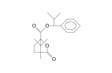 A-Isopropyl-benzyl (-).omega.-camphanate