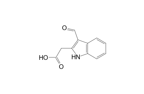2-(3-formyl-1H-indol-2-yl)acetic acid