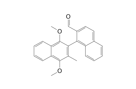1-(3'-Methyl-1',4'-dimethoxy-2'-naphthyl)-2-naphthaldehyde