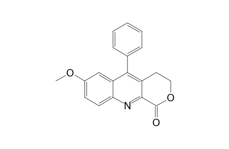 7-Methoxy-5-phenyl-3,4-dihydro-1H-pyrano[3,4-b]quinolin-1-one