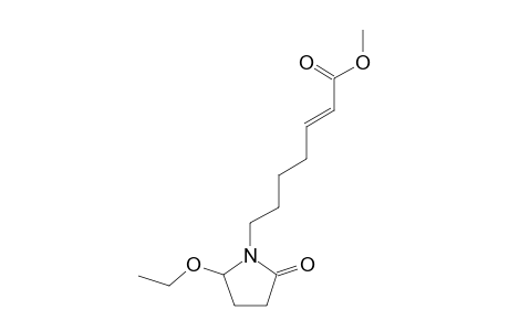 7-(2-ETHOXY-5-OXO-PYRROLIDIN-1-YL)-HEPT-2-ENOIC-ACID-METHYLESTER
