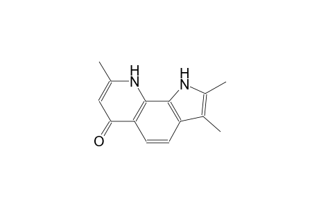2,3,8-Trimethyl-1H,9H-pyrrolo[3,2-H]quinolin-6-one
