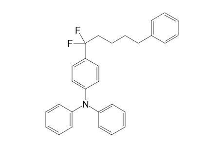 4-(1,1-difluoro-5-phenyl-pentyl)-N,N-diphenyl-aniline