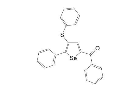 Phenyl(5-phenyl-4-(phenylthio)selenophen-2-yl)methanone