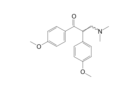3-(dimethylamino)-4'-methoxy-2-(p-methoxyphenyl)acrylophenone