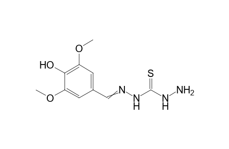 N'-(4-hydroxy-3,5-dimethoxybenzylidene)hydrazine carbothio hydrazide