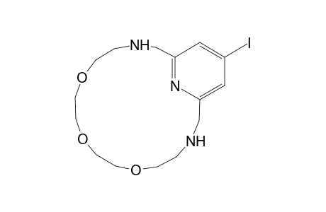 19-iodanyl-6,9,12-trioxa-3,15,21-triazabicyclo[15.3.1]henicosa-1(20),17(21),18-triene