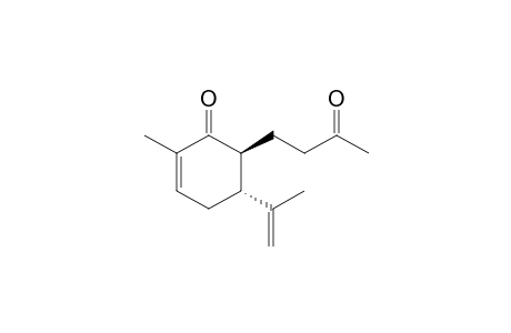 (2S,3R)-3-Isopropenyl-6-methyl-2-(3'-oxobutyl)-5-cyclohexen-1-one