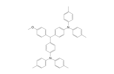 Benzenamine, 4,4'-[(4-methoxyphenyl)methylene]bis[N,N-bis(4-methylphenyl)-