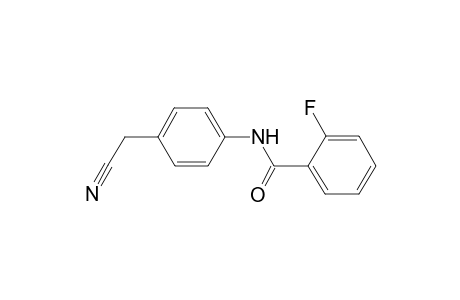 Benzamide, N-(4-cyanomethylphenyl)-2-fluoro-
